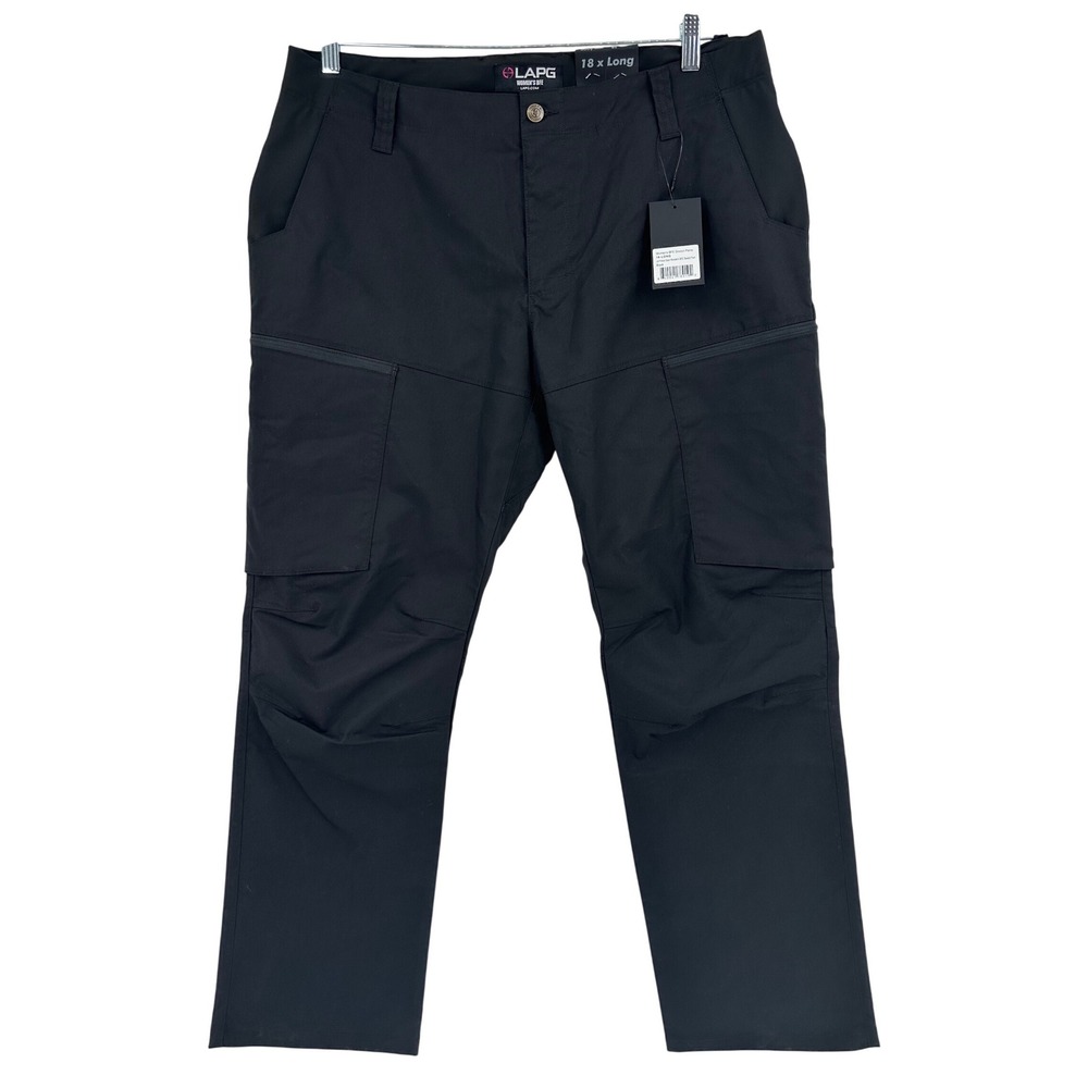 LA Police Gear Women's BFE Stretch Pants Black Tactical‎ Cargo Utility 18 Long